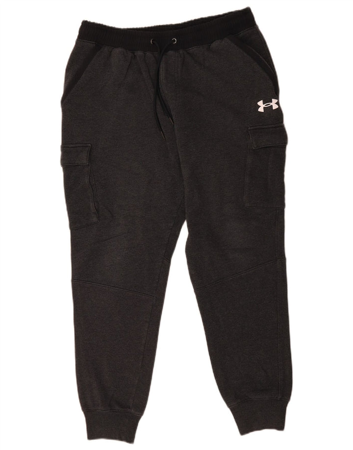 Pantaloni da tuta da uomo Under Armour Cargo Pantaloni da jogging grandi cotone grigio