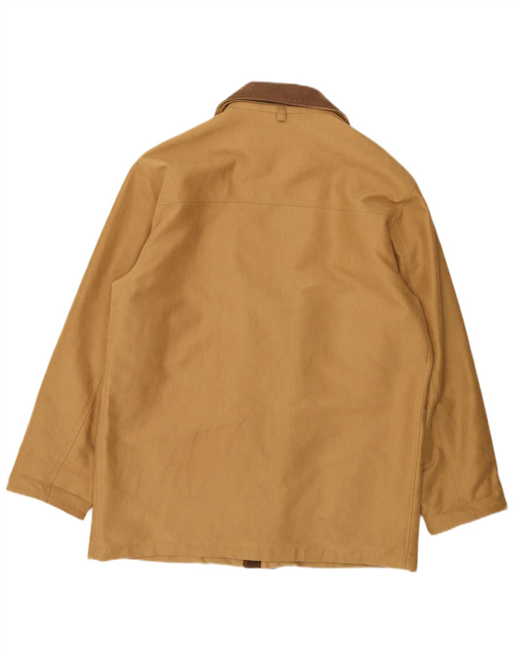 Giacca pratica da uomo Delahaye UK 40 grande cotone beige