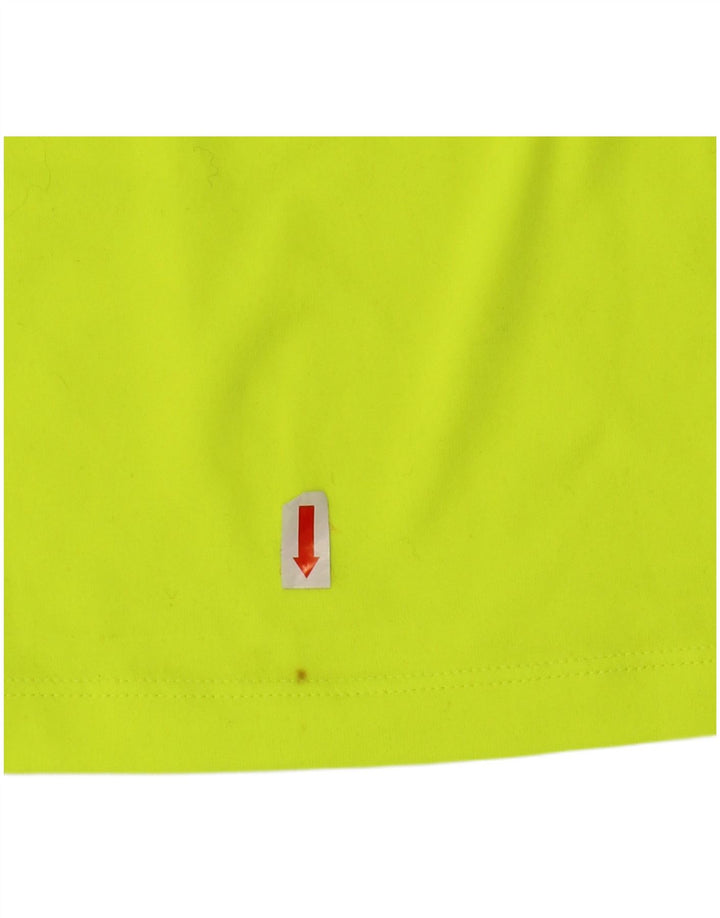 UNDER ARMOUR Canottiera grafica Heat Gear da uomo, grande, in poliestere verde