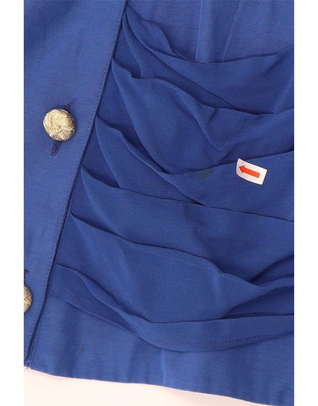 Giacca Blazer Doppiopetto Donna Zoe IT 42 Viscosa Blu Medio