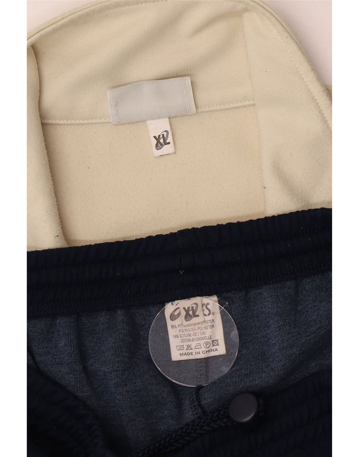 Tuta intera grafica da uomo Oasis XL Poliestere color block blu navy
