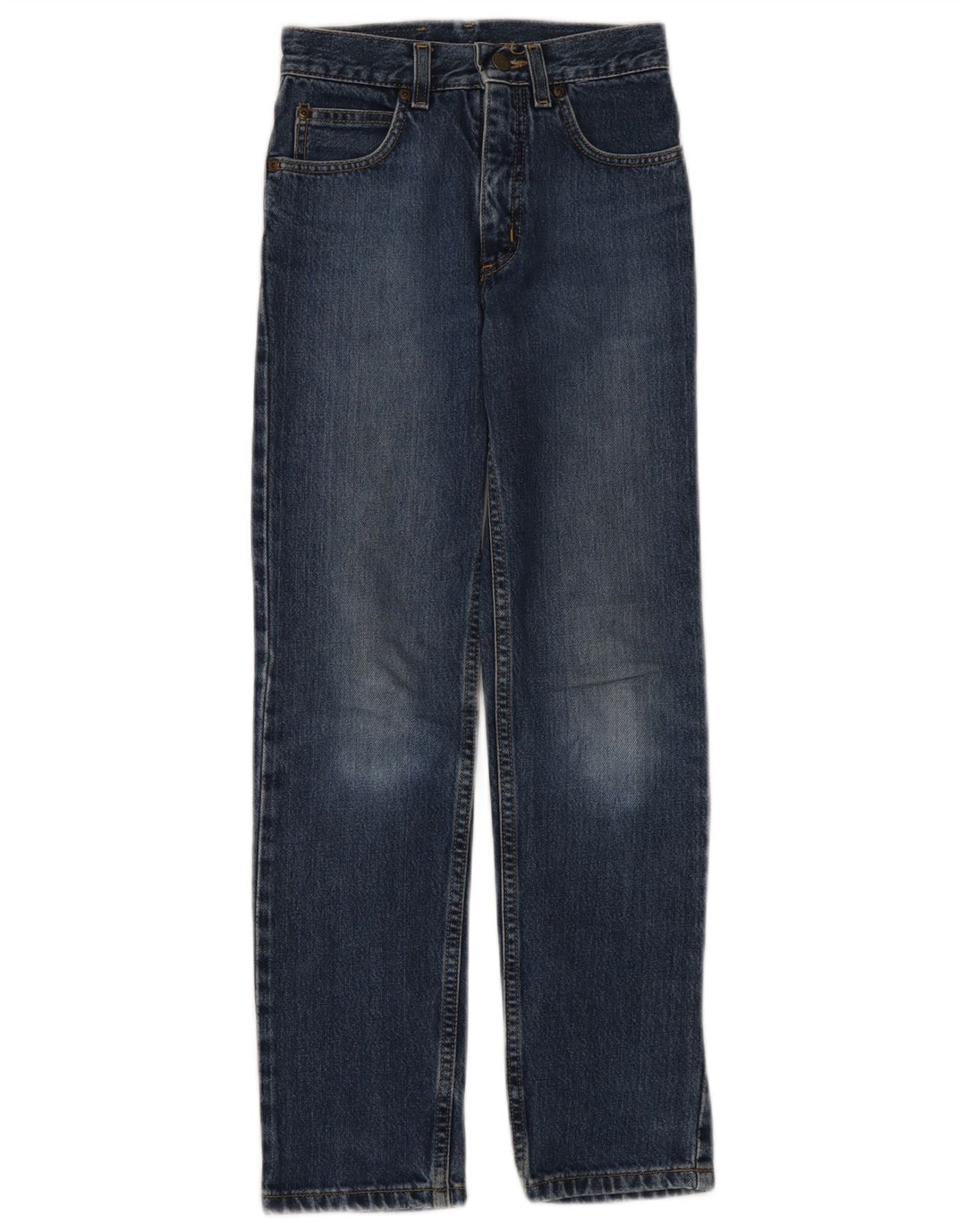 Jeans dritti da donna Lee US 10 grandi W24 L28 cotone blu