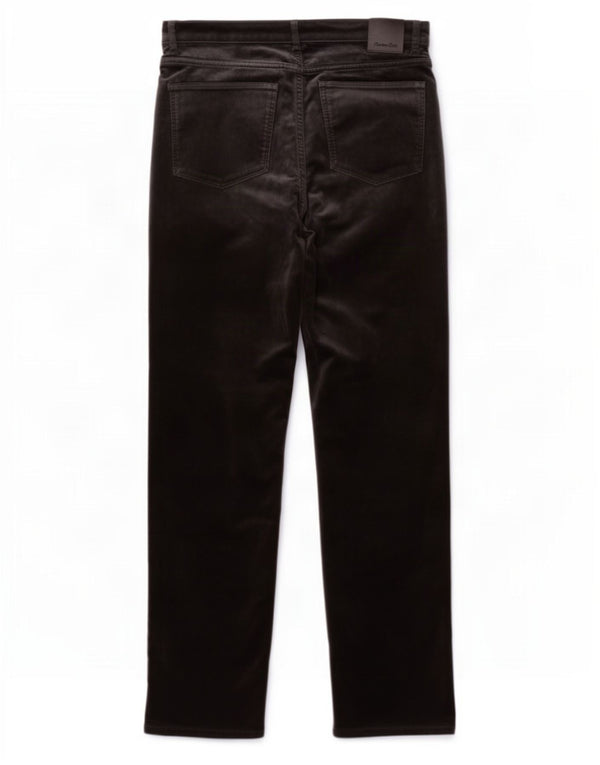 Pantaloni casual dritti da donna Massimo Dutti EU 38 Small W28 L28 Blu navy