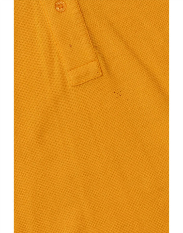 Polo da uomo FRED PERRY in cotone giallo medio