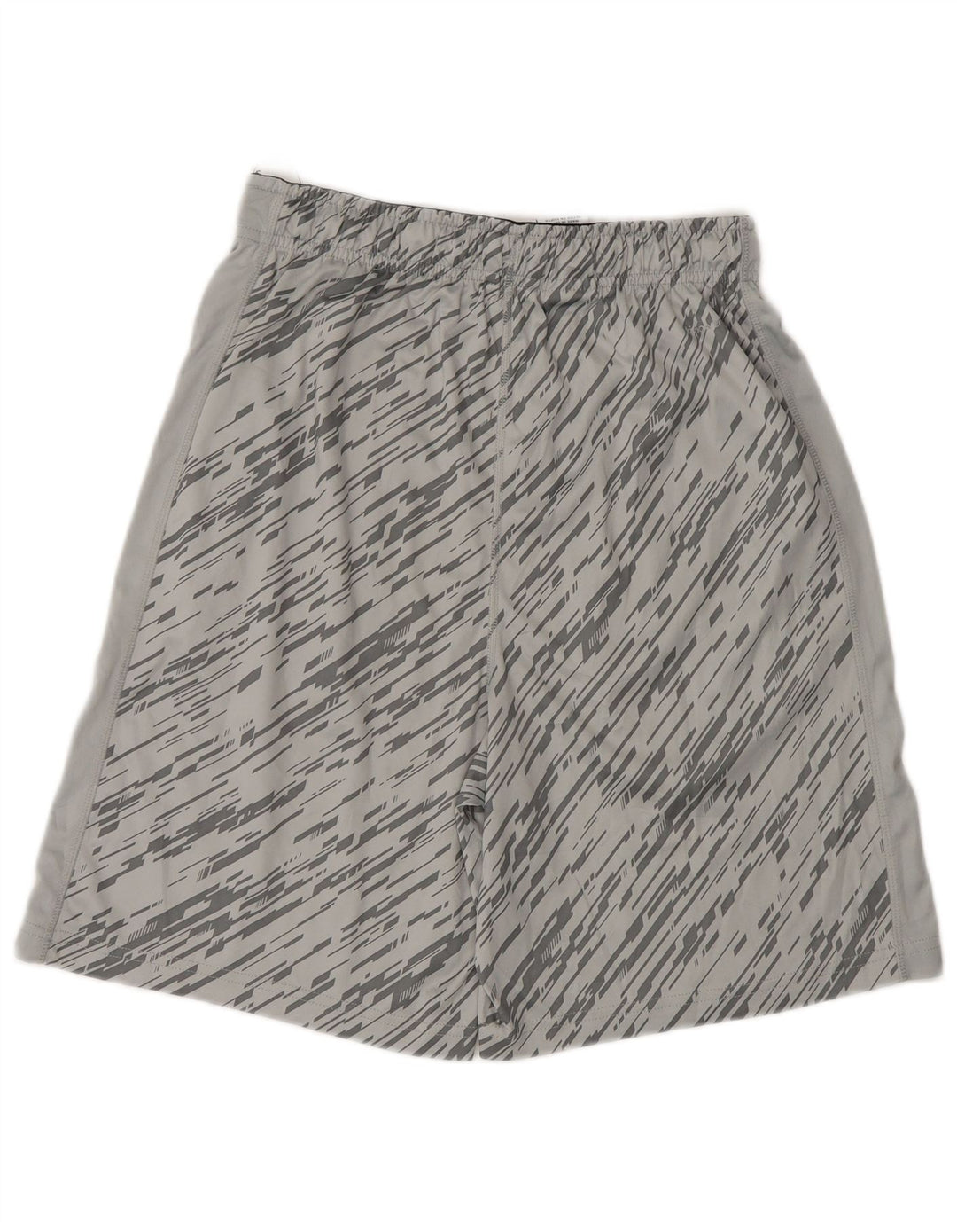 Pantaloncini sportivi da uomo Russell Athletic piccoli in poliestere chiazzato grigio