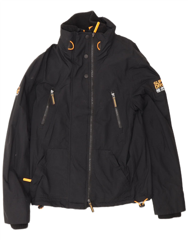 Giacca a vento da uomo Superdry Windattacker UK 38 nylon nero medio