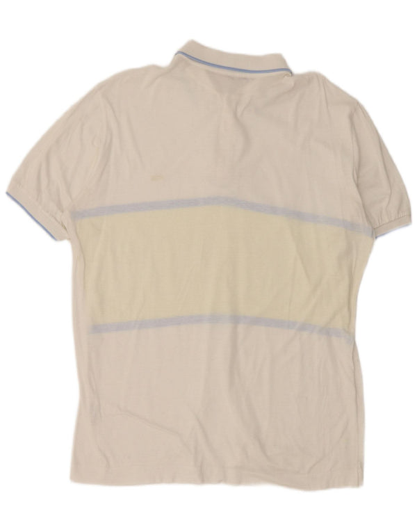 Polo Uomo Fila IT 54 XL Cotone a Righe Bianche