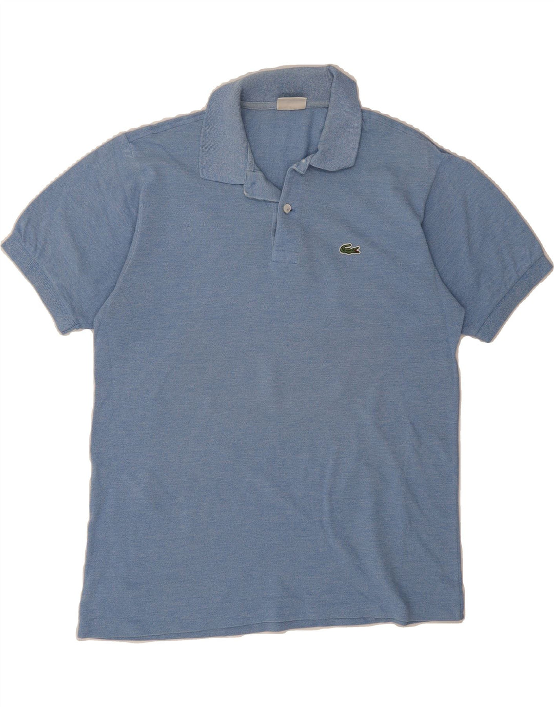 LACOSTE Mens Polo Shirt Size 4 Medium Blue Cotton Vintage Lacoste and Second-Hand Lacoste from Messina Hembry 