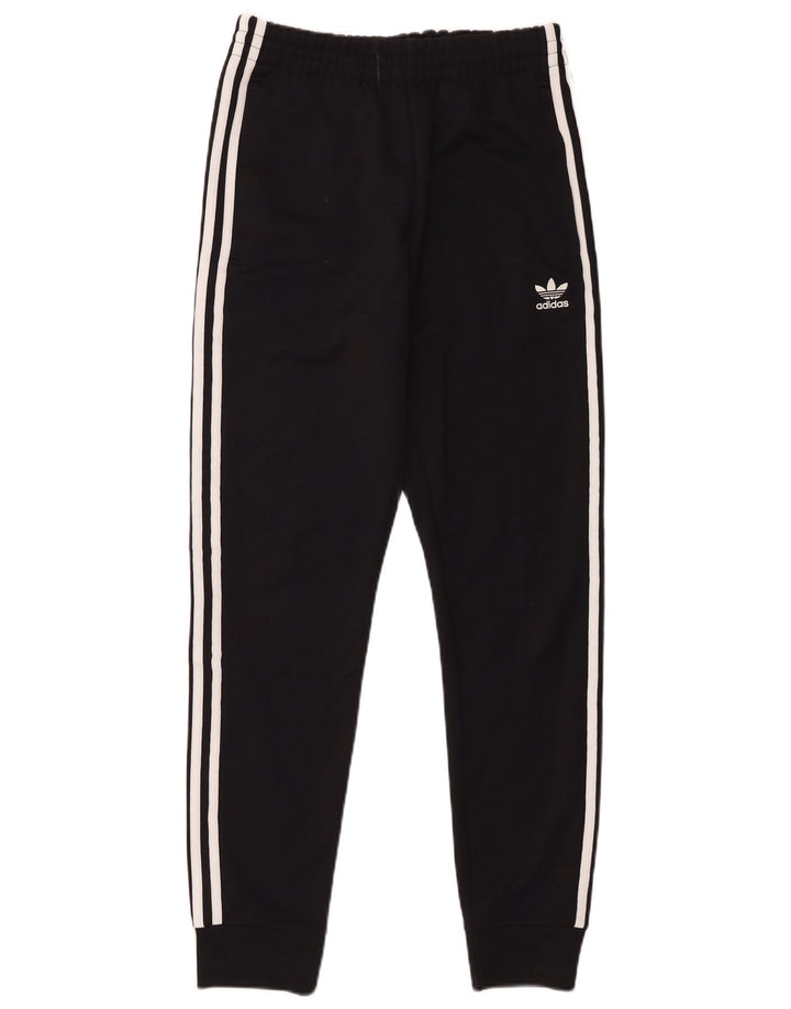 Pantaloni da tuta da uomo Adidas Joggers piccoli in poliestere nero