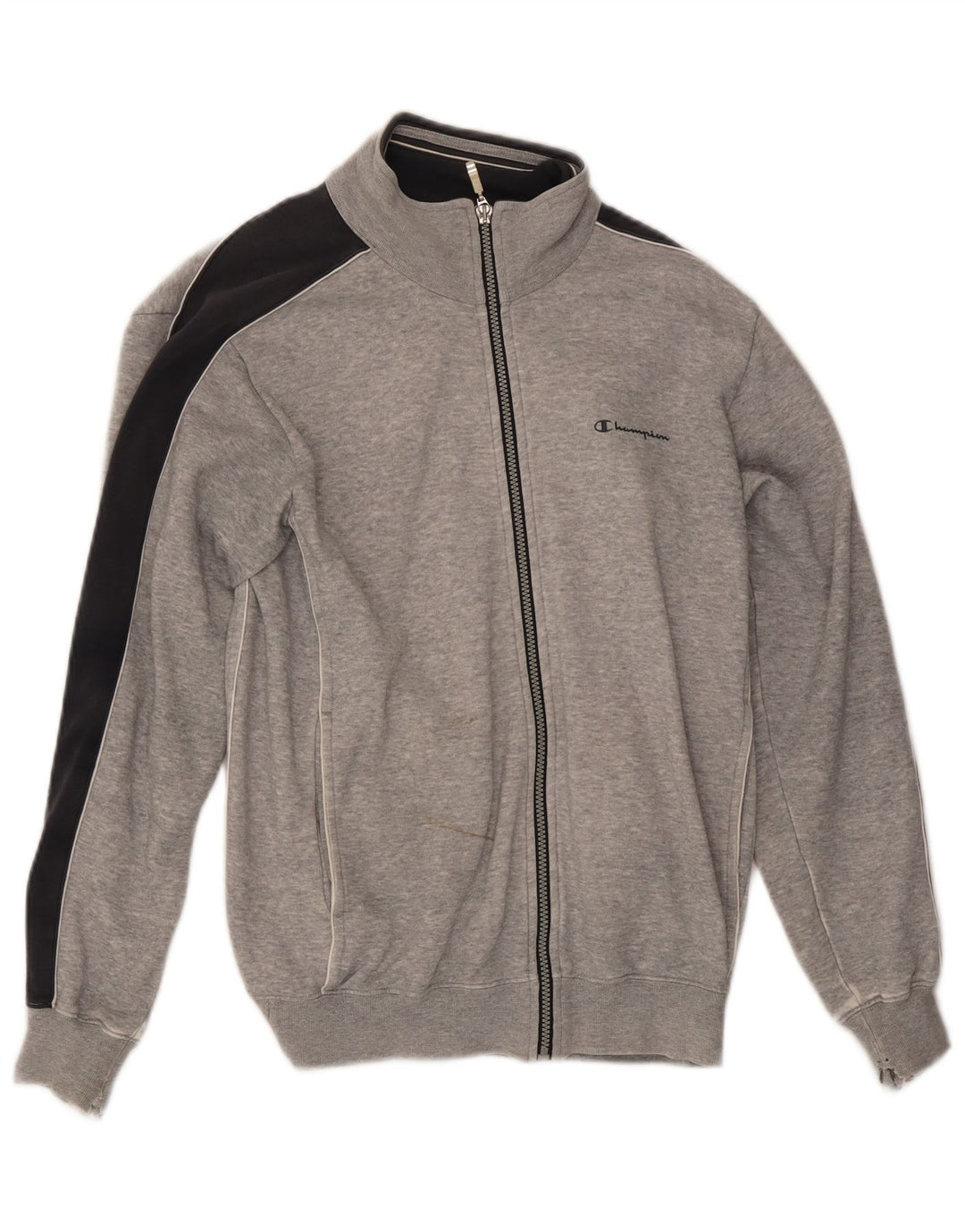 Giacca da tuta da uomo con vestibilità regolare Champion Small Grey Colourblock
