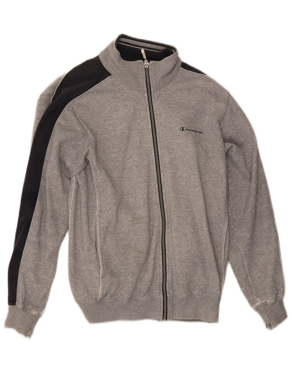 Giacca da tuta da uomo con vestibilità regolare Champion Small Grey Colourblock