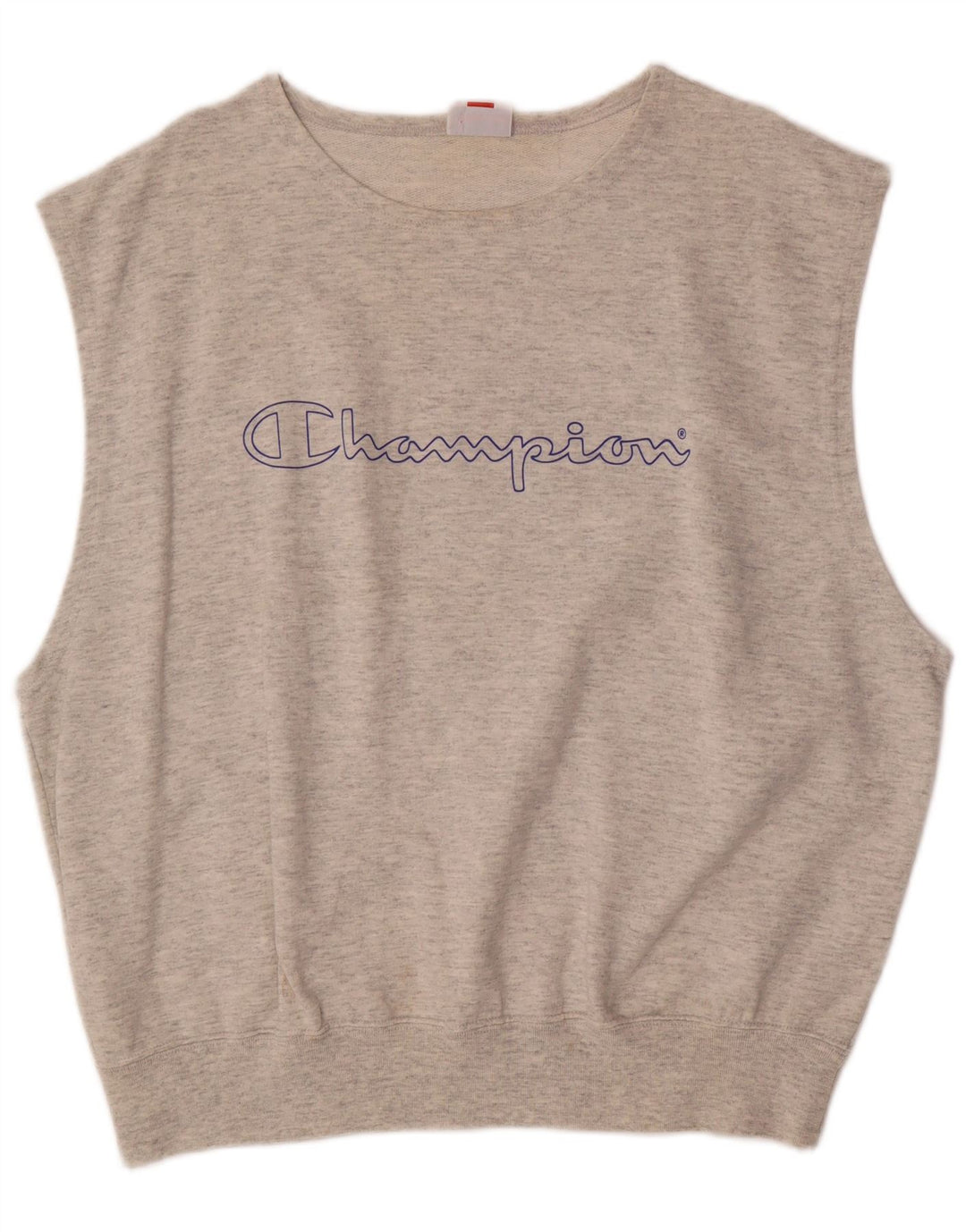 CHAMPION Canottiera grafica da uomo grande in cotone grigio