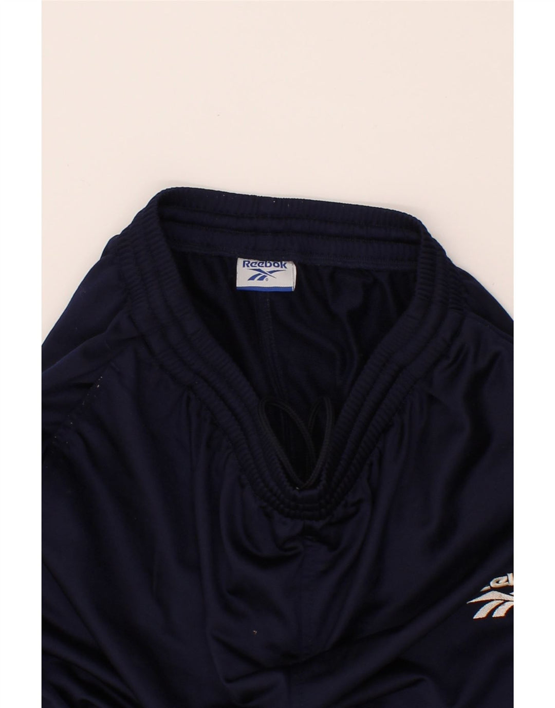REEBOK Mens Tracksuit Trousers Medium  Navy Blue Vintage Reebok and Second-Hand Reebok from Messina Hembry 