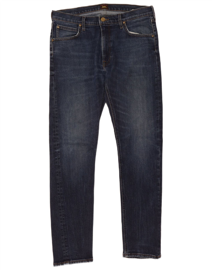 Jeans Lee Luke Slim da uomo W34 L32 in cotone blu
