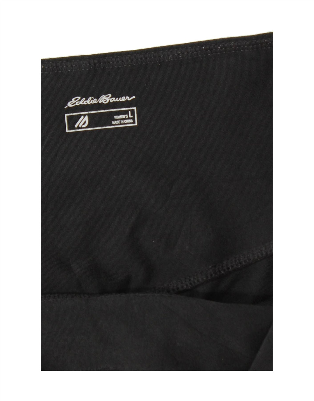 EDDIE BAUER Womens Leggings UK 16 Large  Black Polyester Vintage Eddie Bauer and Second-Hand Eddie Bauer from Messina Hembry 