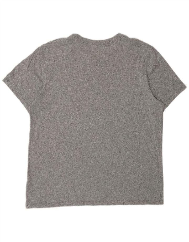 T-shirt NIKE Dri Fit da uomo grande grigia