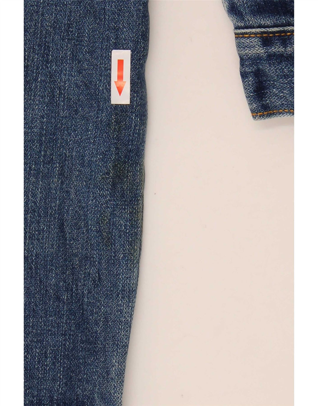 Giacca Jeans Bambina Levi's 7-8 Anni Large Blu Cotone