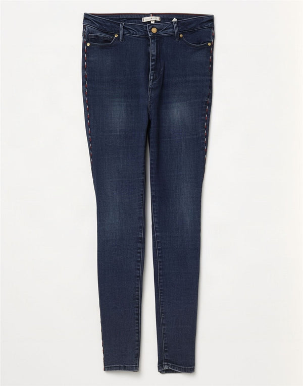 Tommy Hilfiger Womens Harlem Ultra Skinny Jeans W31 L32 Navy Blue Cotton