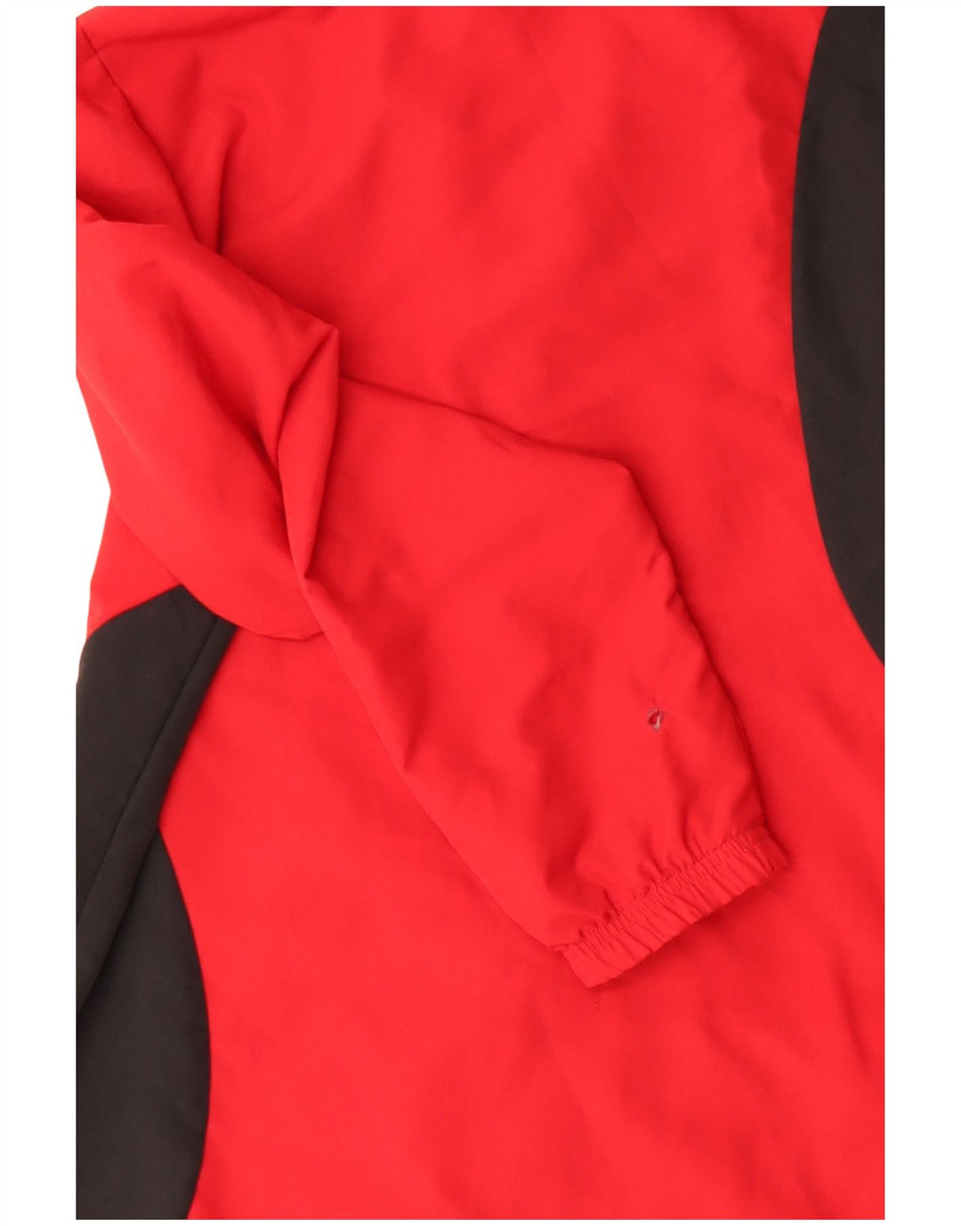 Giacca da tuta da uomo ADIDAS UK 36/38 Small Poliestere color block rosso