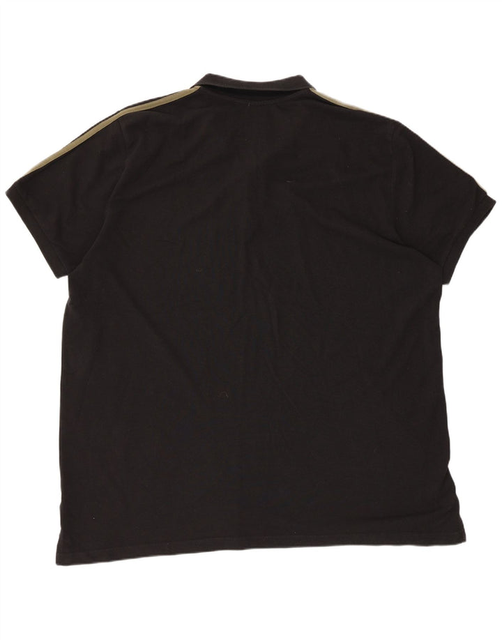 Polo Adidas Uomo 3XL Nera