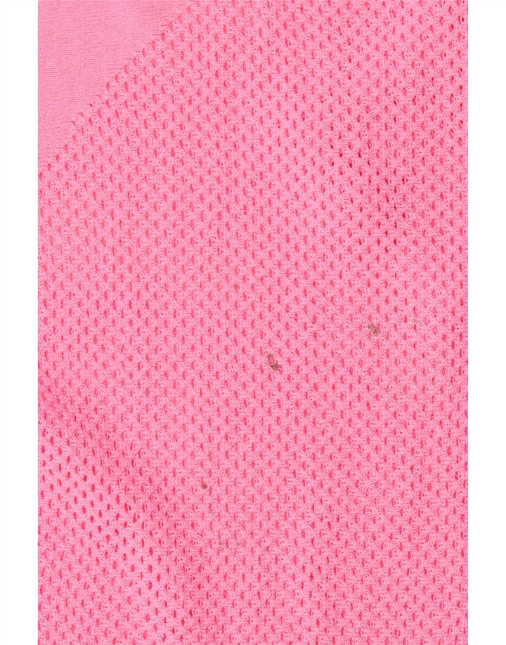 GUESS Abito maglione in felpa grafica da donna UK 18 XL Rosa