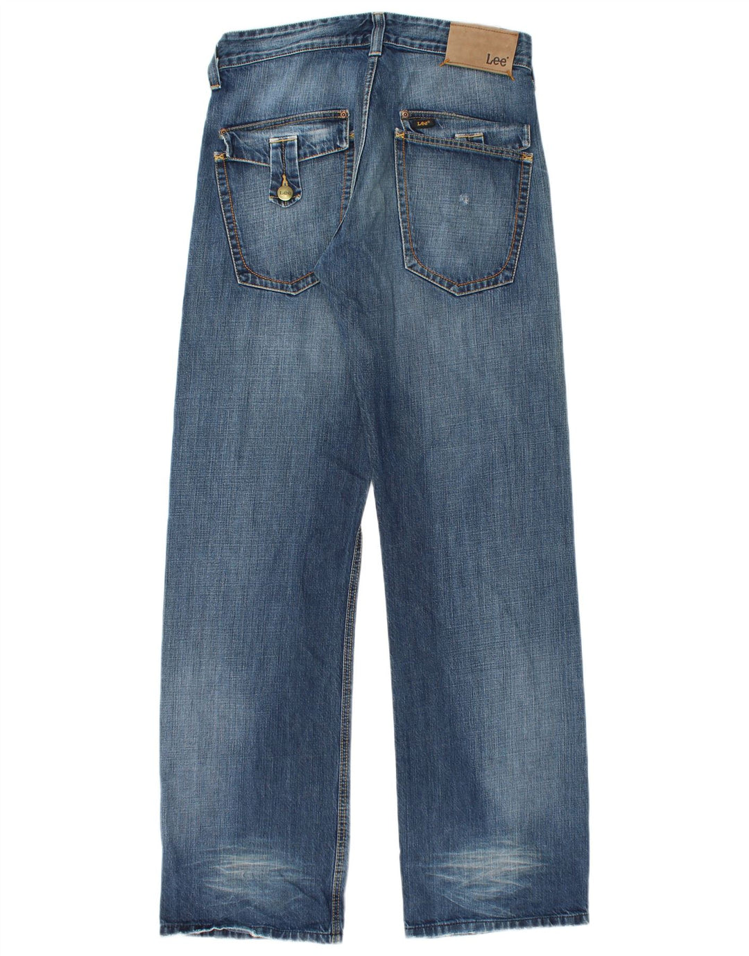 Jeans dritti da uomo Lee W32 L36 cotone blu
