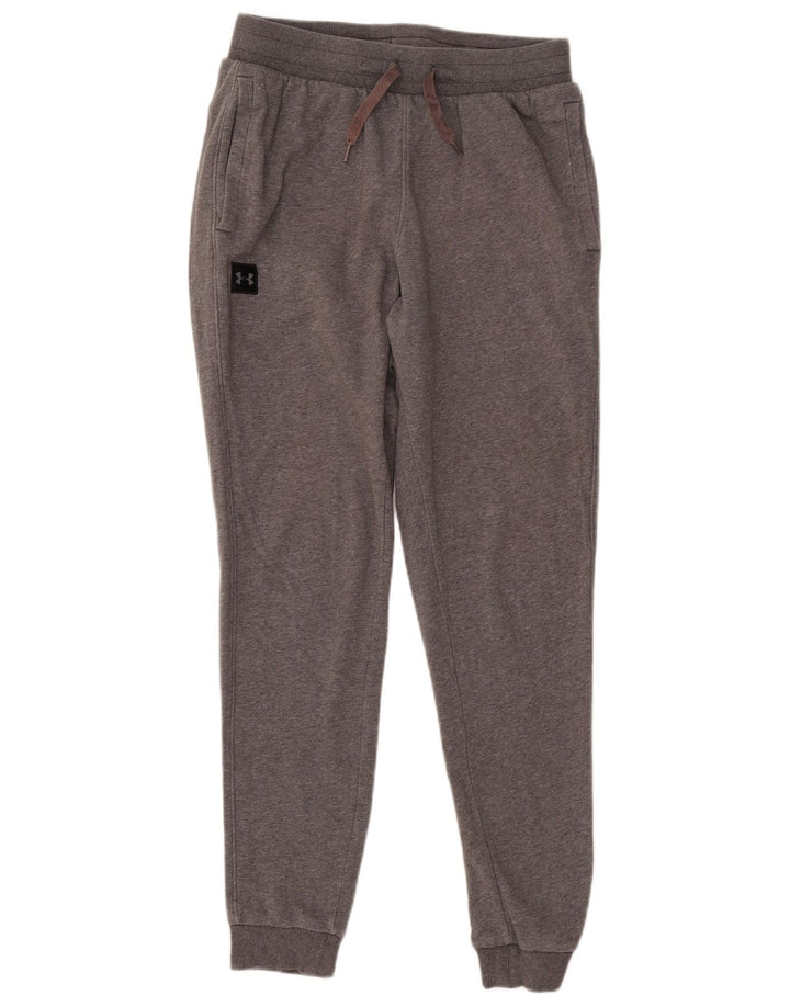 Pantaloni da tuta da uomo Under Armour Joggers in cotone grigio medio