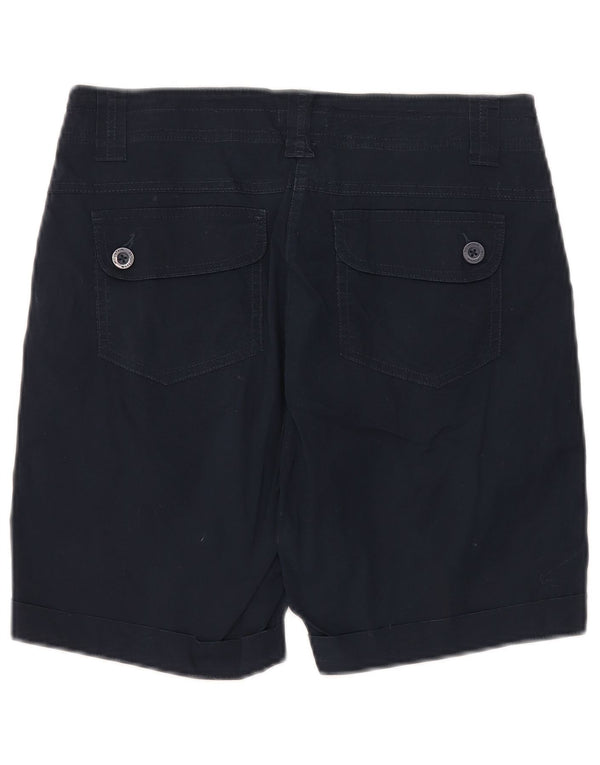 Mountain Warehouse Womens Chino Shorts UK 10 Small W30  Navy Blue
