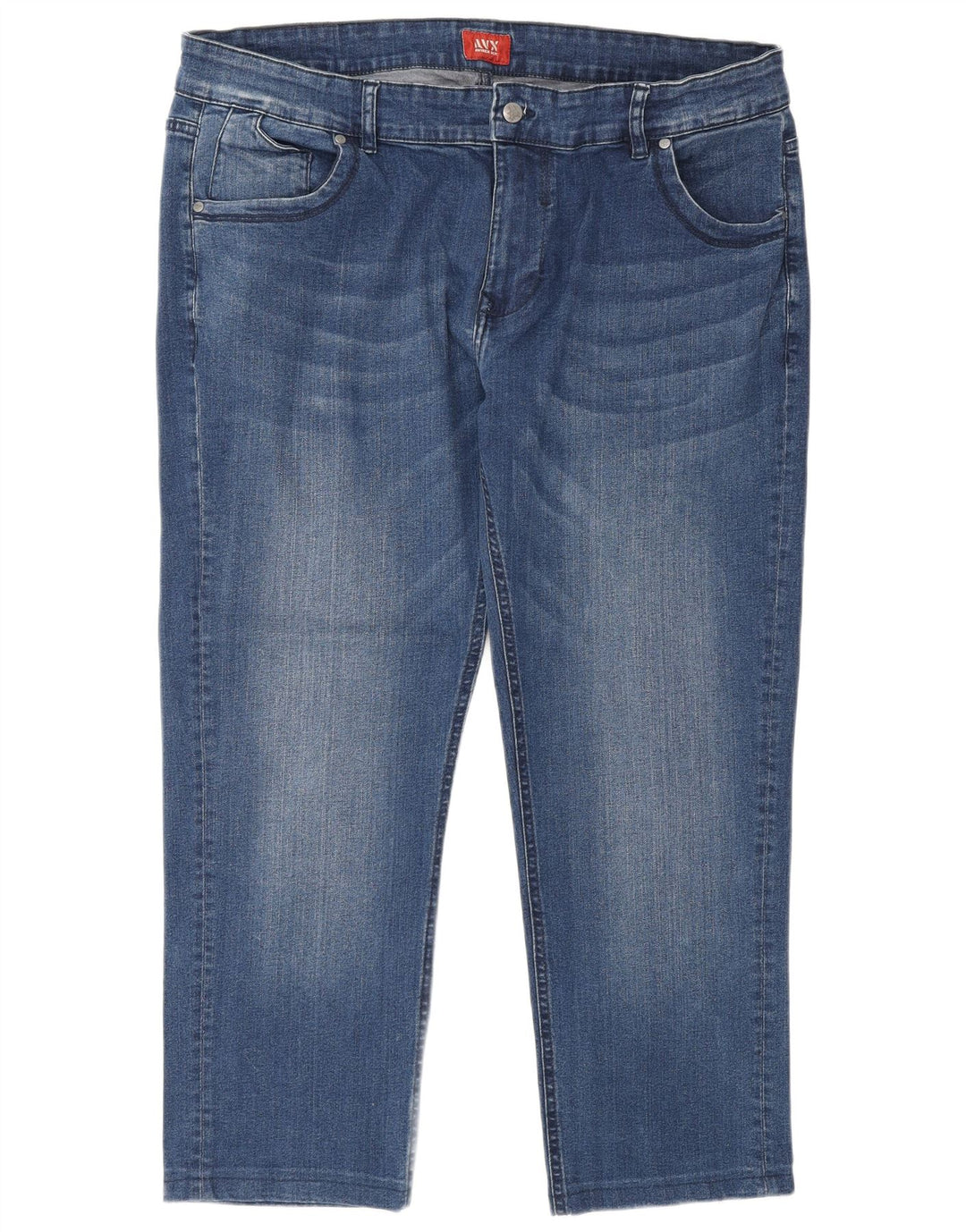 Jeans corti da uomo Avirex W40 L27 cotone blu