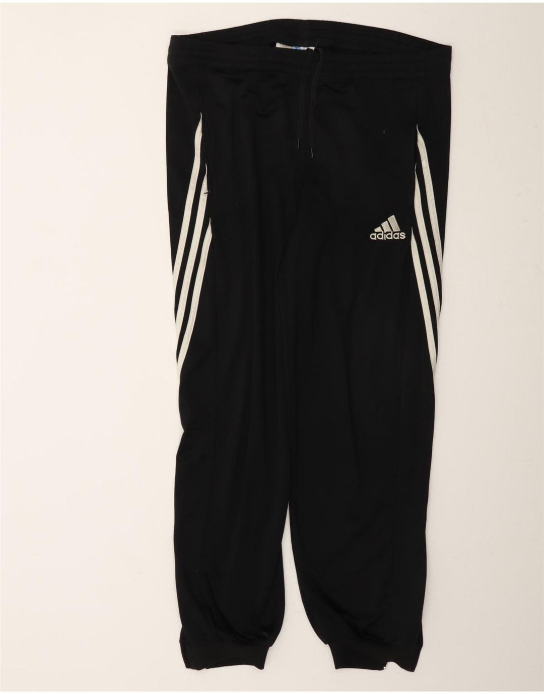 ADIDAS Mens Tracksuit Trousers Joggers Medium  Black Polyester Vintage Adidas and Second-Hand Adidas from Messina Hembry 