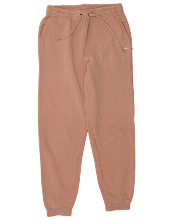 Pantaloni da tuta da donna Fila Joggers UK 12 cotone rosa medio