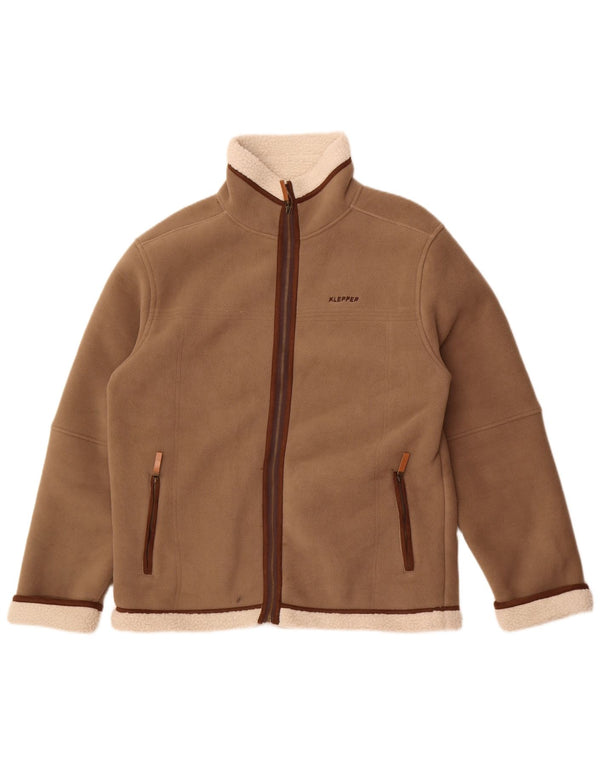 Giacca in pile Sherpa da uomo Klepper IT 50 Large Grigio Poliestere