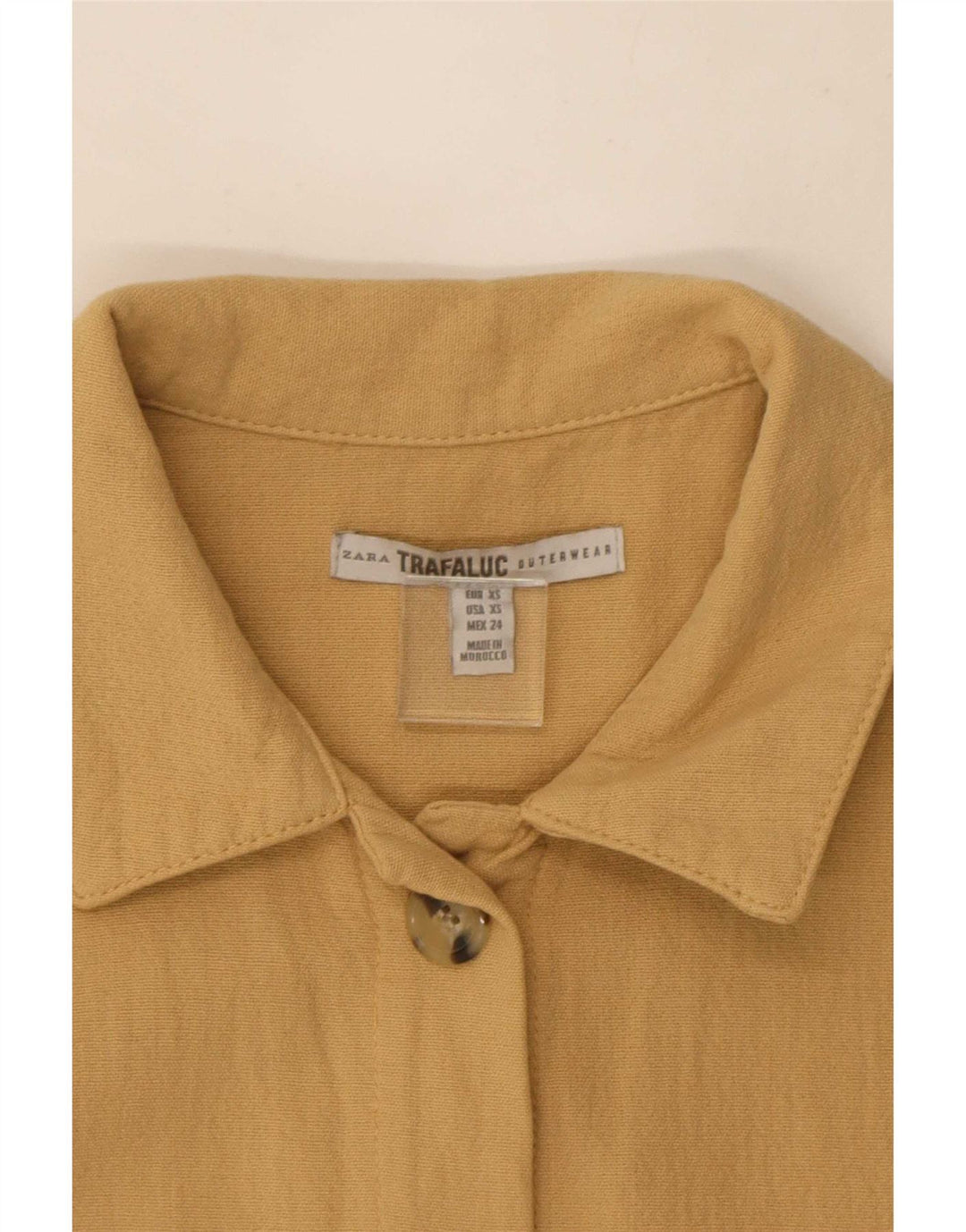 Cappotto oversize da donna Zara UK 6 XS Beige