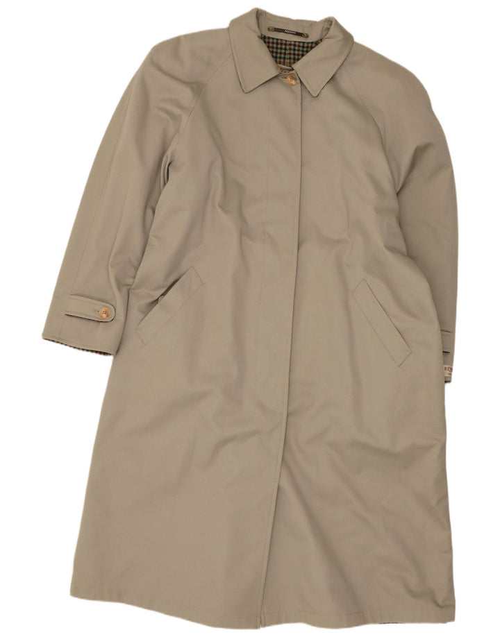 Soprabito reversibile da donna vintage EU 46 XL Lana beige