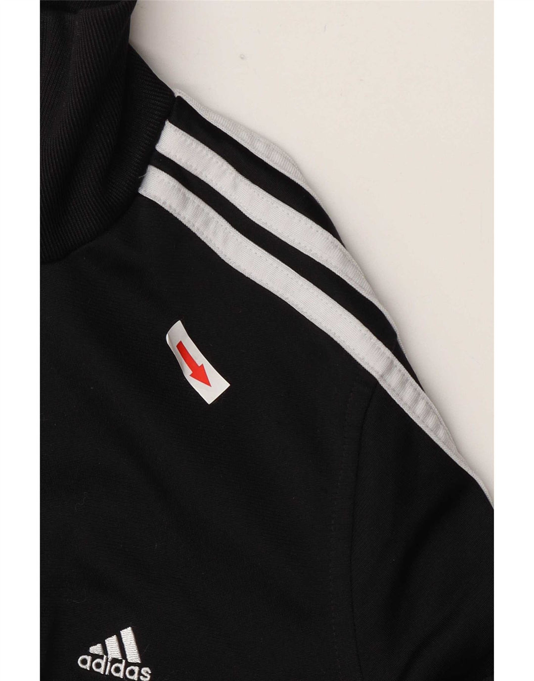 Giacca da tuta da donna Adidas UK 10 Small Poliestere nero