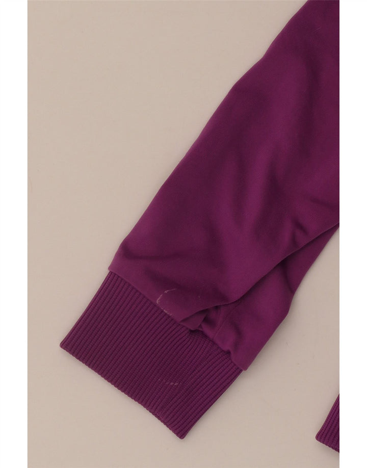 Giacca da tuta da donna Puma UK 10 Small Viola Colourblock Poliestere