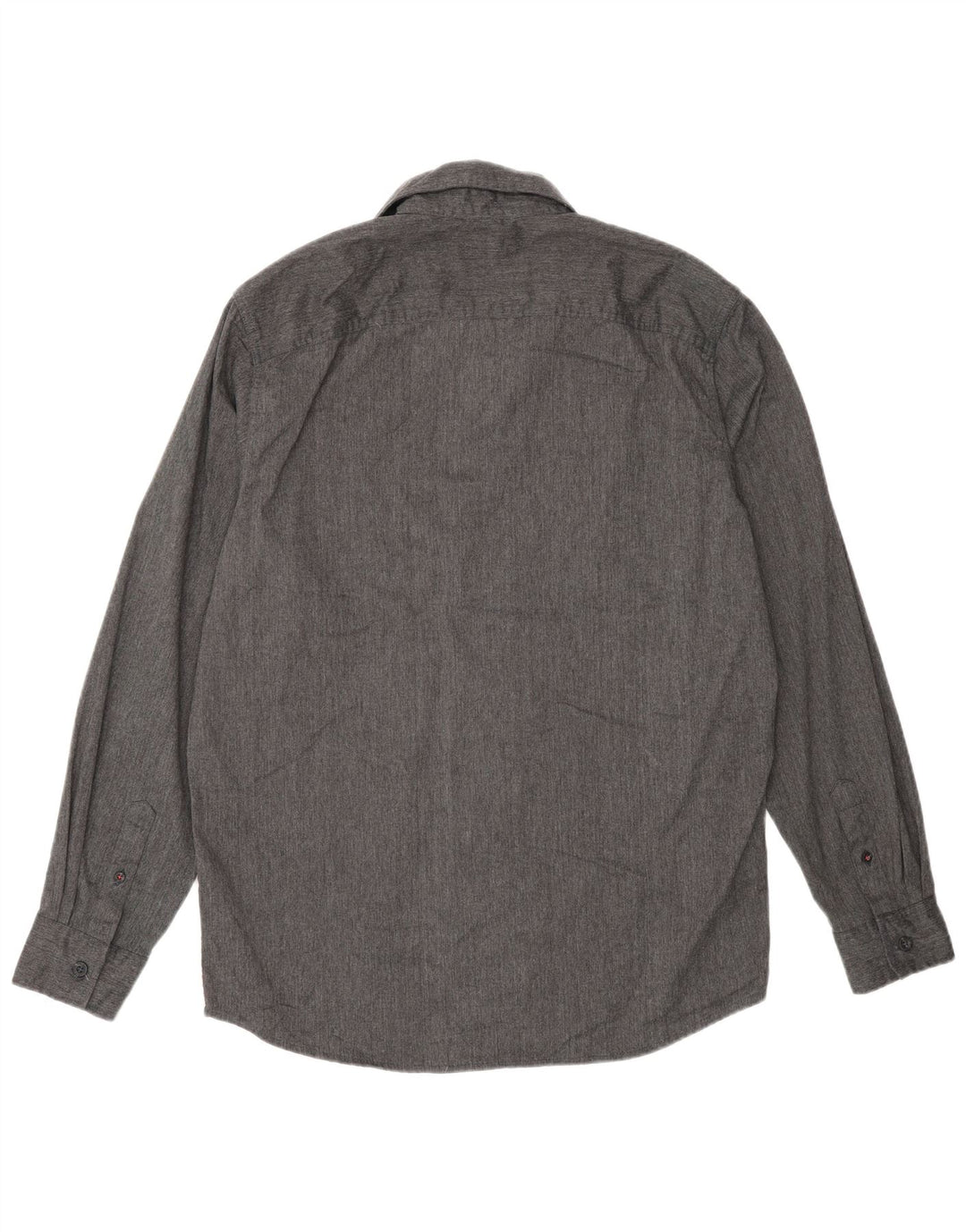 Camicia da uomo Wrangler in cotone grigio medio