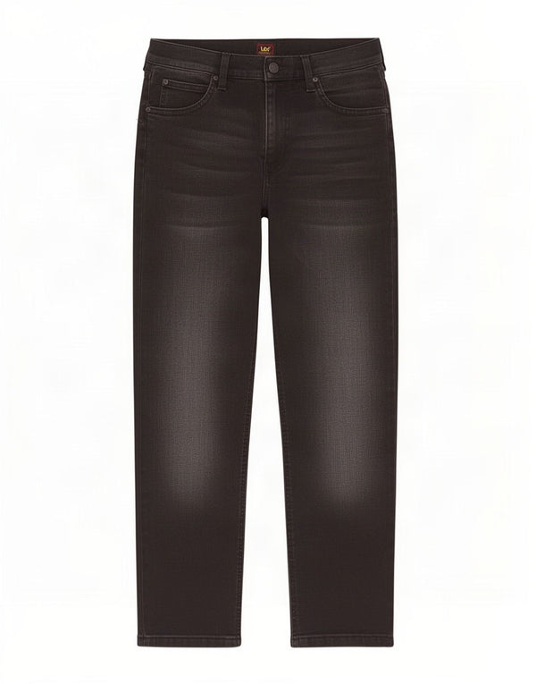 Jeans corti da uomo Lee Austin W32 L25 cotone nero