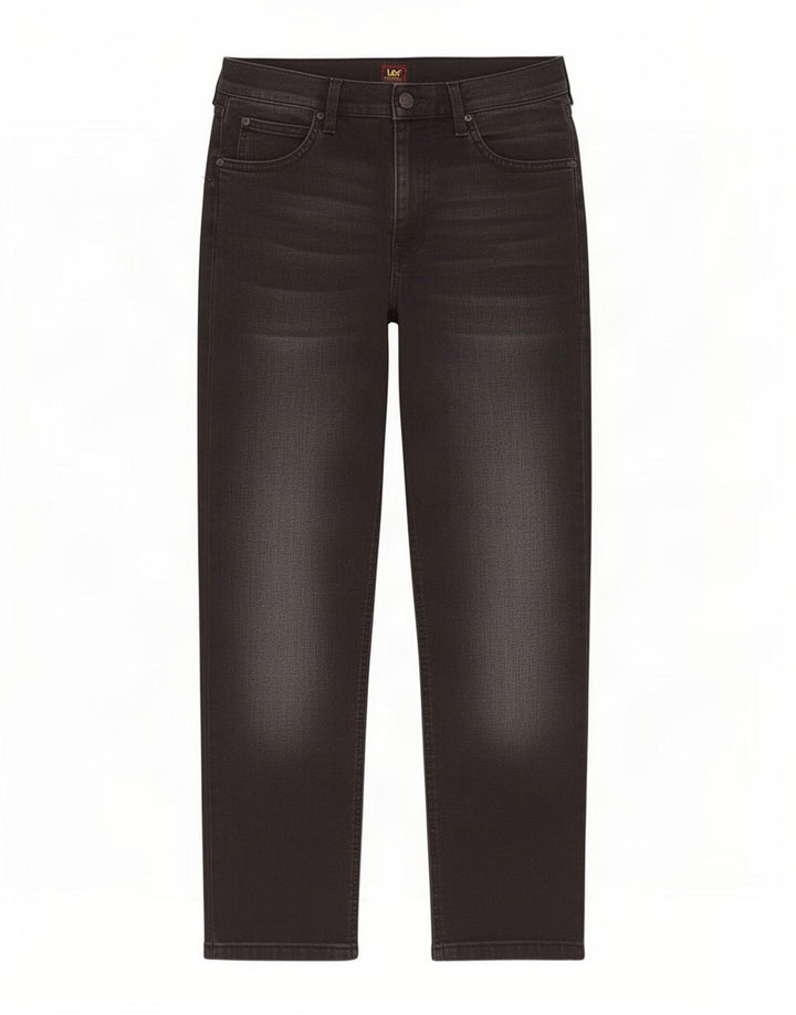 Jeans corti da uomo Lee Austin W32 L25 cotone nero