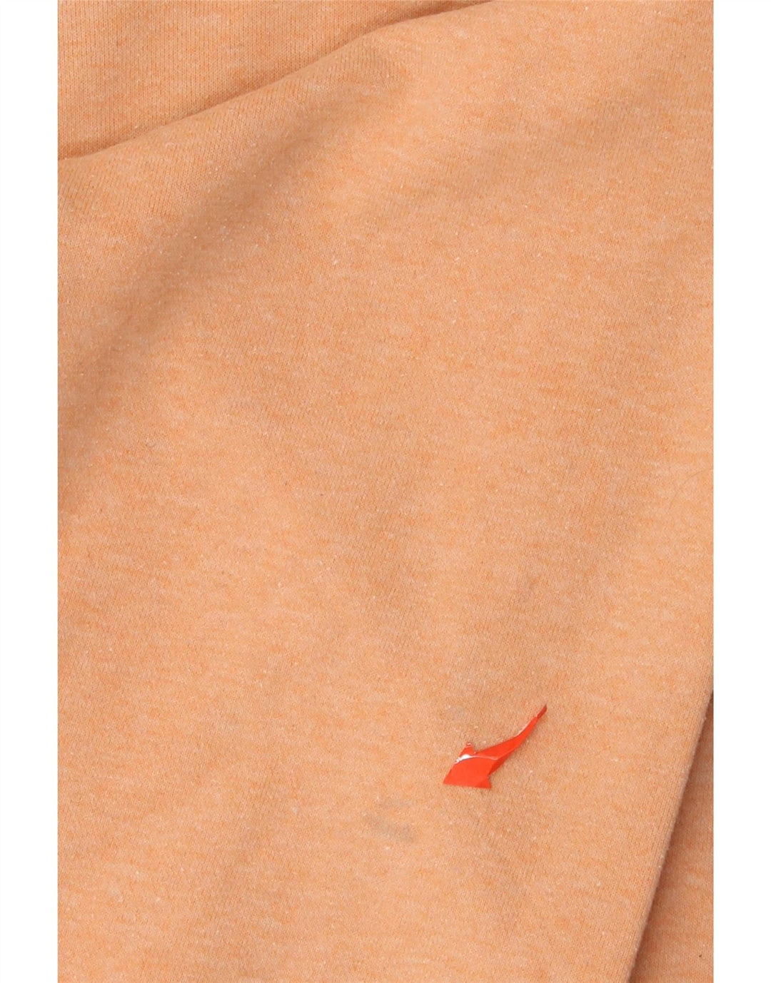 Felpa con cappuccio da uomo Nike Large Orange Cotton Sports