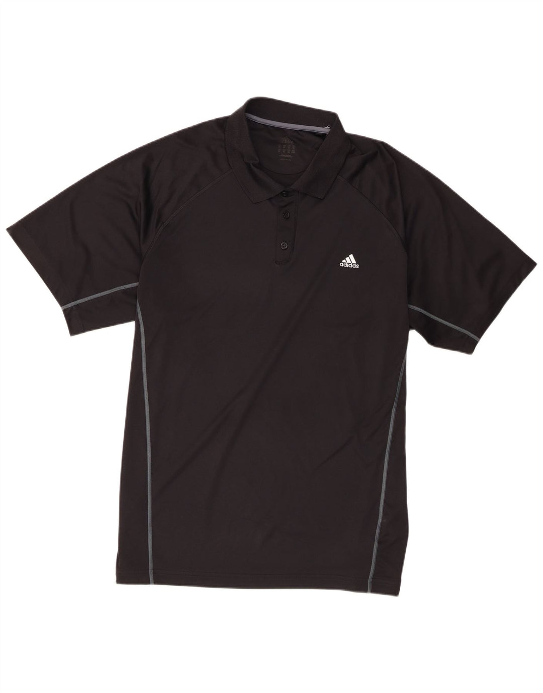 Polo Adidas da uomo 2XL nera in poliestere