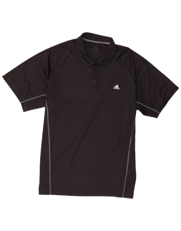 Polo Adidas da uomo 2XL nera in poliestere
