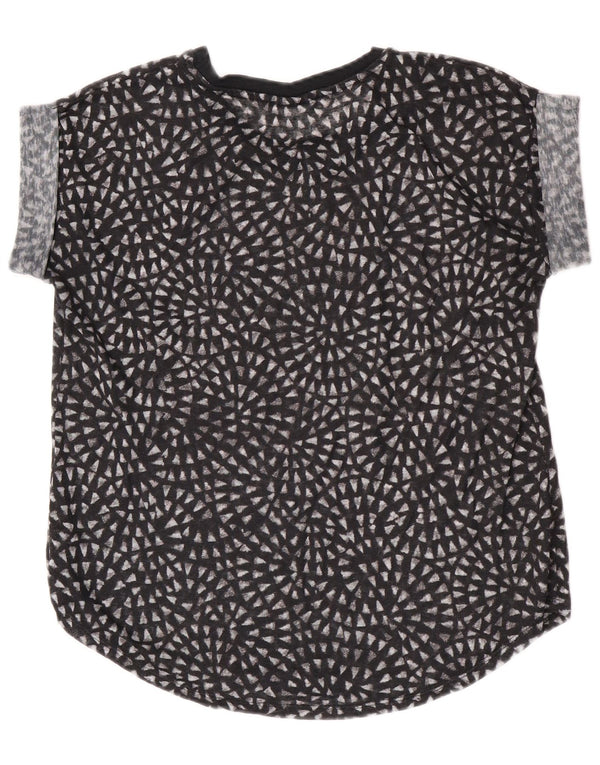 Mossimo Camicetta trasparente da donna Top UK 18 XL Poliestere nero