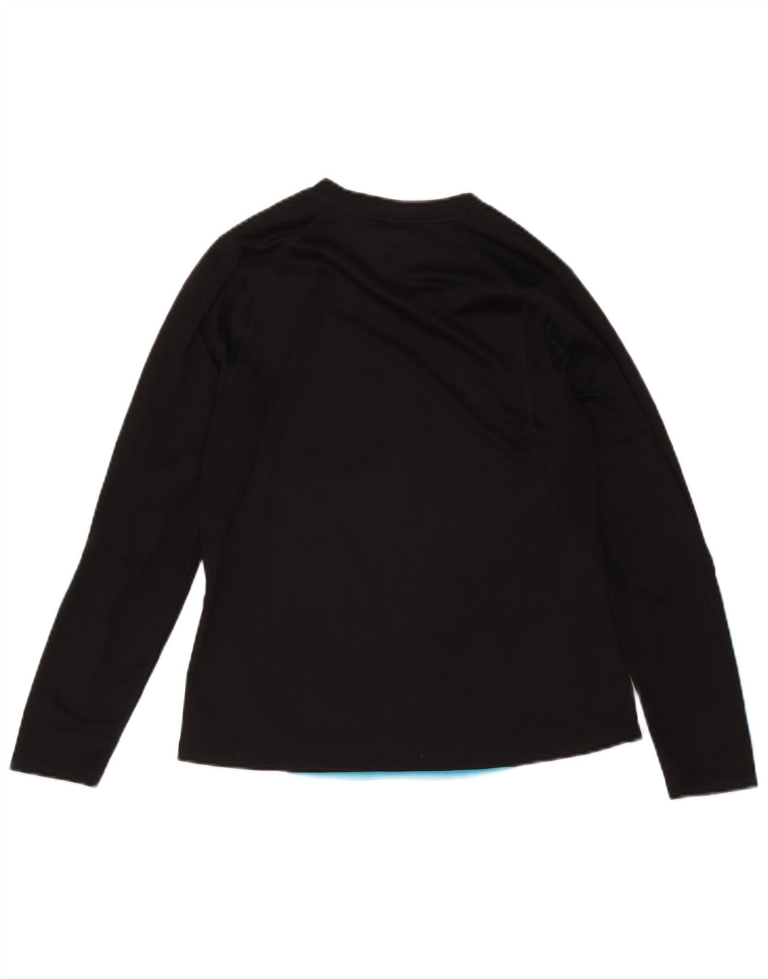 Adidas Donna Climacool Top manica lunga UK 16 Large Nero Poliestere