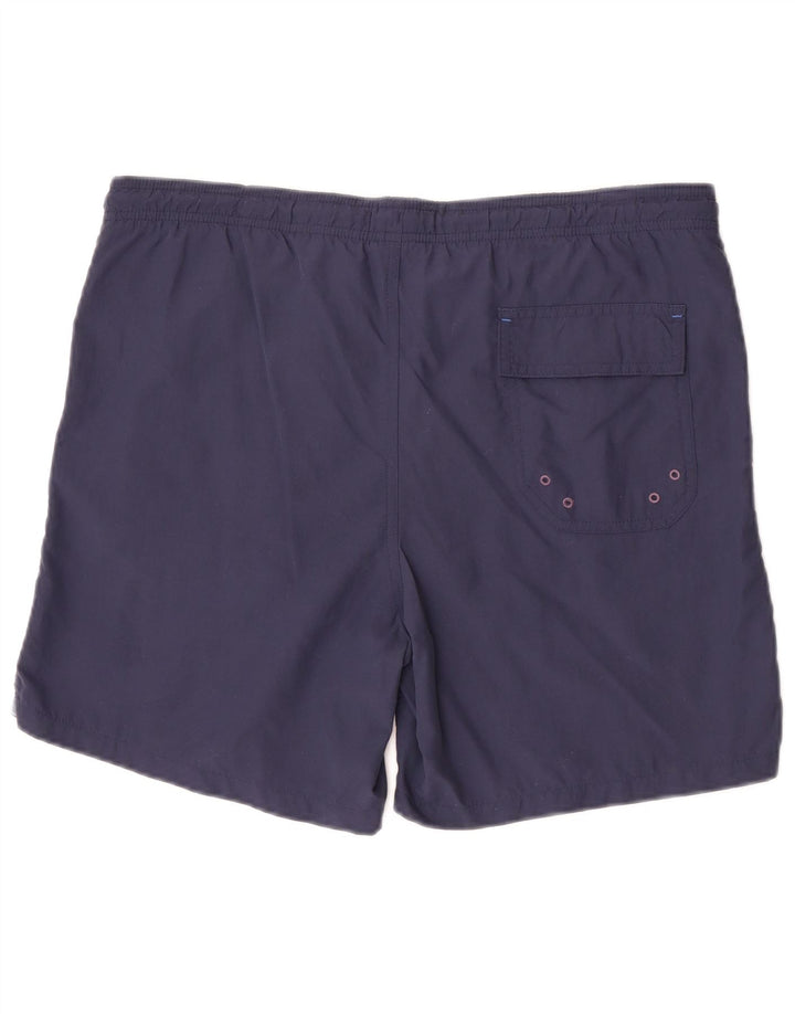 Pantaloncini da bagno da uomo Fred Perry piccoli in nylon blu navy