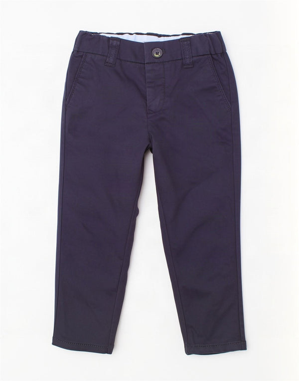 Pantaloncini chino dritti da bambino Armani Baby 3-6 mesi W16 L8 cotone blu navy