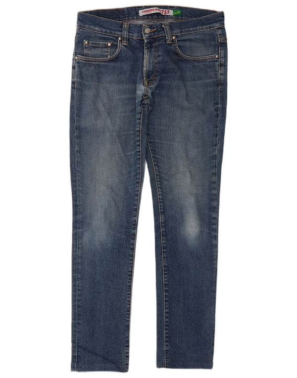 Jeans Carrera Uomo 717 Slim IT 48 Medio W33 L31 Blu Cotone