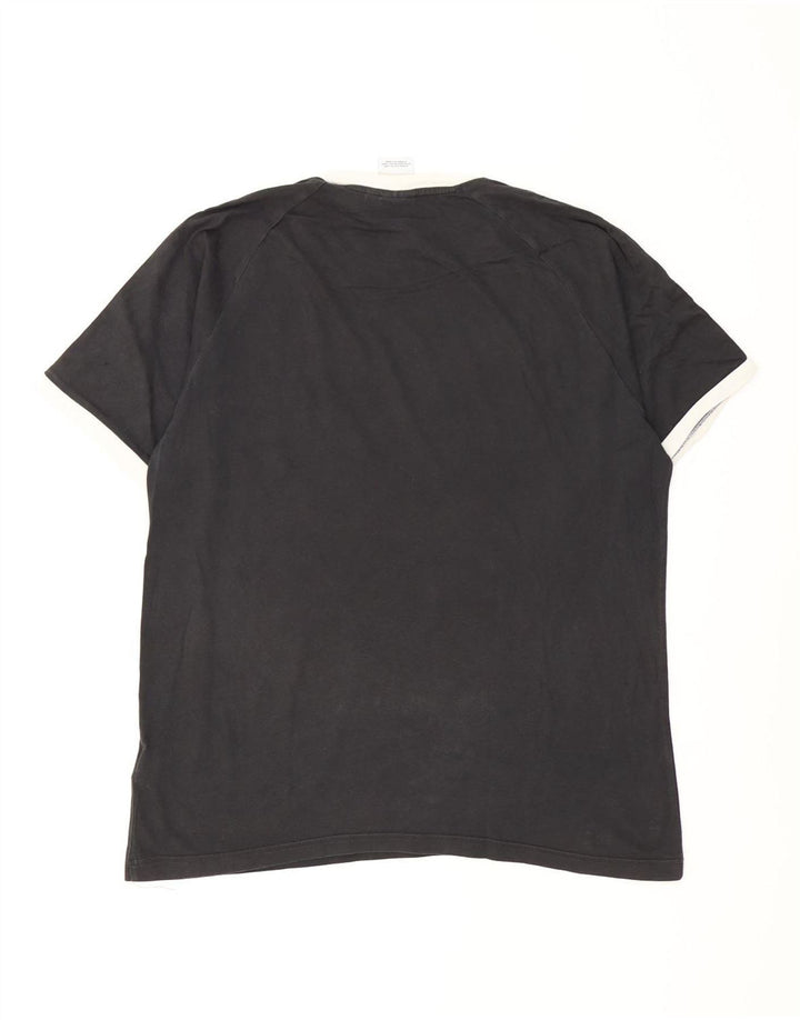 T-shirt da uomo Adidas Top XL in cotone nero