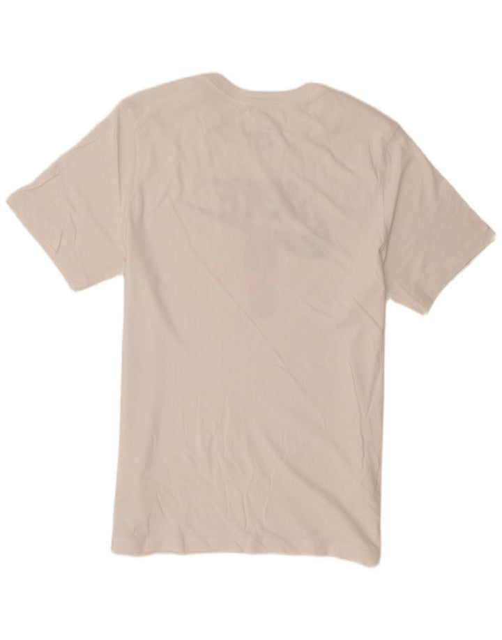 T-shirt grafica da uomo Nike Top grande in cotone bianco