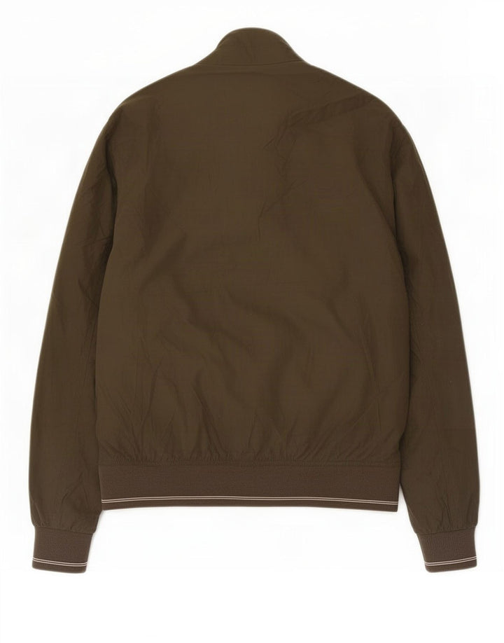 Giubbotto bomber vestibilità regolare da uomo Marks & Spencer UK 38 poliestere kaki medio